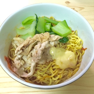 簡単☆海老トマトラーメン